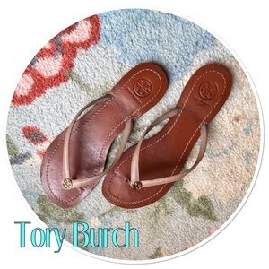 Tory Burch Leather Thong slide